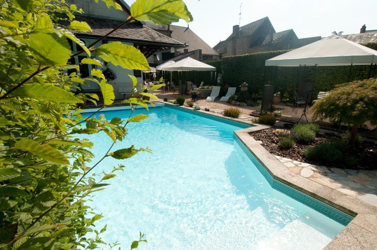Logis Hotel Restaurant Nougier Saint-Étienne-de-Fursac Eksteriør billede